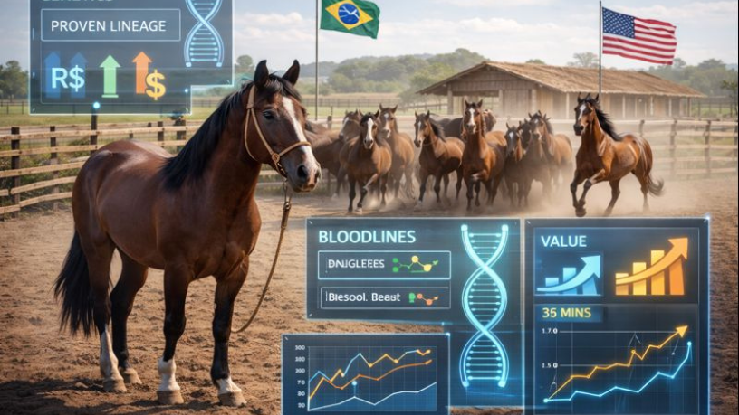 Para Aldo Vendramin, a genética Crioula une tradição, desempenho e investimento seguro.