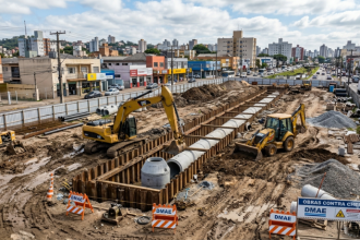 Dmae inicia obras contra cheias na Zona Norte de Porto Alegre